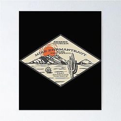 Mike Ehrmantraut Desert Courier Poster