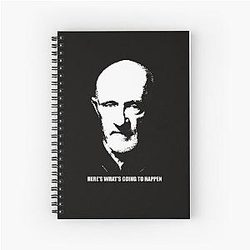 Mike Ehrmantraut Breaking Bad Better Call Saul T-shirt White Notebook