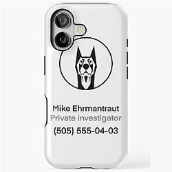 Mike Ehrmantraut iPhone Tough Case