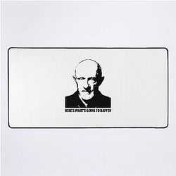 Mike Ehrmantraut Breaking Bad Better Call Saul T shirt Black Desk Mat