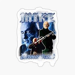 Mike Ehrmantraut Breaking Bad Vintage 90s Retro Bootleg Sticker