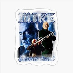 Mike Ehrmantraut Breaking Bad Vintage 90s Retro Classic Sticker