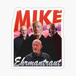 MIKE EHRMANTRAUT Vintage Sticker