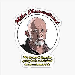 Mike Ehrmantraut Better Call Saul Sticker