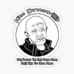 Mike Ehrmantraut Breaking Bad Sticker