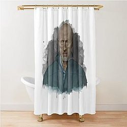 Mike Ehrmantraut art portrait Shower Curtain