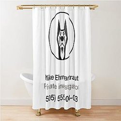 Mike Ehrmantraut Investigator Shower Curtain