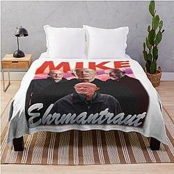 MIKE EHRMANTRAUT Vintage Throw Blanket