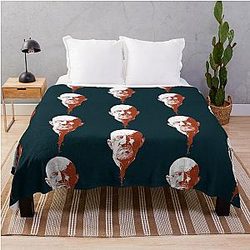 Mike Ehrmantraut Breaking Bad Throw Blanket