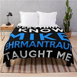 Mike Ehrmantraut - Everything I Know Throw Blanket