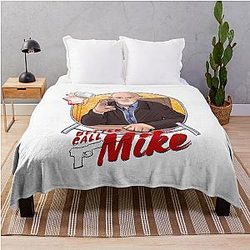 Better Call Mike A Mike Ehrmantraut Tribute Throw Blanket