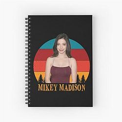 Mikey Madison Spiral Notebook