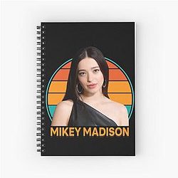 Mikey Madison Spiral Notebook