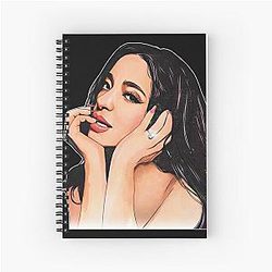 Mikey Madison Art Spiral Notebook