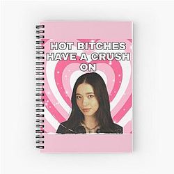 Mikey Madison Amber Freeman Spiral Notebook