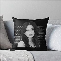 Mikey Madison Throw Pillow