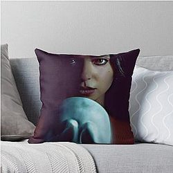 Mikey Madison Amber Freeman Throw Pillow