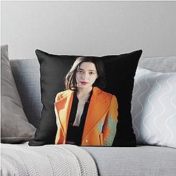 Mikey Madison Throw Pillow
