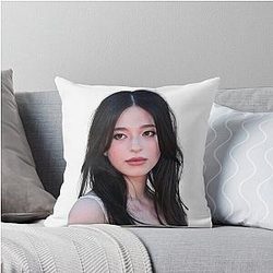 Mikey Madison Throw Pillow