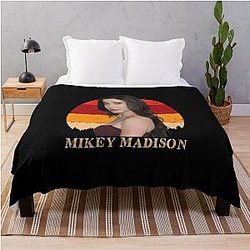 Mikey Madison Throw Blanket
