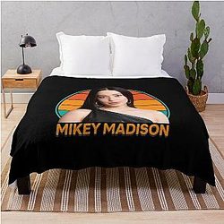 Mikey Madison Throw Blanket