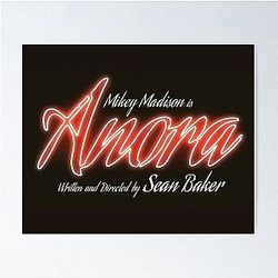 Anora Madison Sean Baker Movie Poster