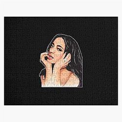 Mikey Madison Art Jigsaw Puzzle