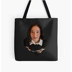 Mikey Madison Lens All Over Print Tote Bag