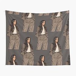 Mikey Madison in a Suit Tapestry