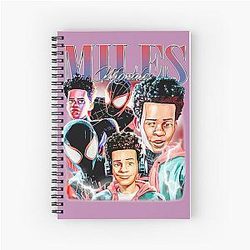 Miles Morales Bootleg Vintage Shirt Limited Edition Notebook