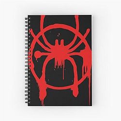 Miles Morales Spiral Notebook