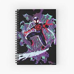 Miles Morales Spider-Verse Spiral Notebook