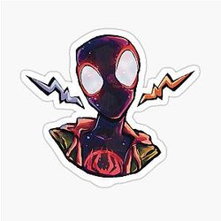 Miles Morales Spider Verse Sticker