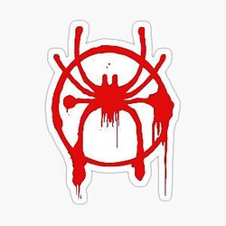 Miles Morales Spider-Verse Sticker
