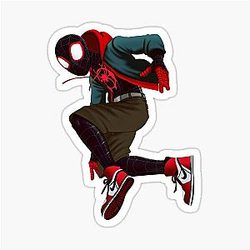 Miles Morales The Spider-Verse Sticker