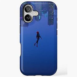 Miles Morales Rising in the City iPhone Tough Case