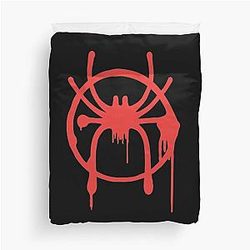 Miles Morales Into the Spider Verse Duvet Cover