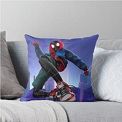 Miles Morales Poster Throw Pillow