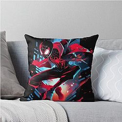 Miles Morales Throw Pillow