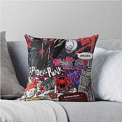 Spider-Man Morales Throw Pillow