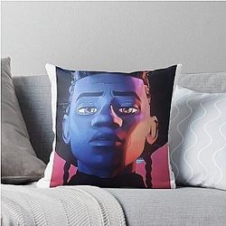 The Miles Morales Prowler Throw Pillow
