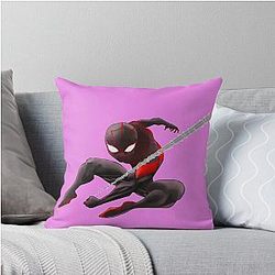 Miles Morales Throw Pillow