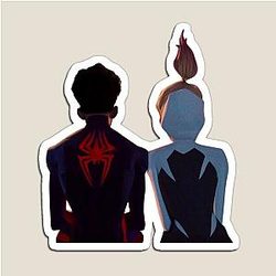 Miles Morales and Gwen Stacy Magnet