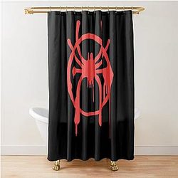 Miles Morales Into the Spider-Verse Shower Curtain
