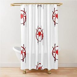 Miles Morales Spider-Verse Shower Curtain