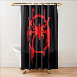 Miles Morales The Spider Verse Shower Curtain