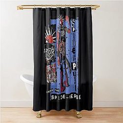 Miles Morales Gwen Stacy Shower Curtain