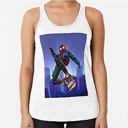 Miles Morales Racerback Tank Top