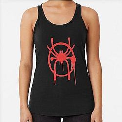 Miles Morales Into the Spider Verse Racerback Tank Top