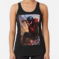 Miles Morales Racerback Tank Top